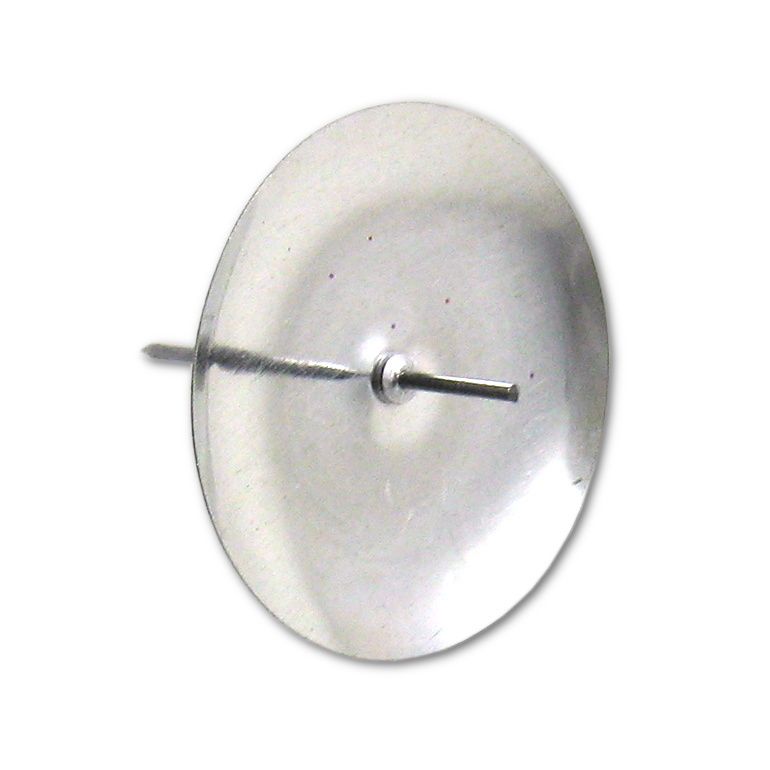 Bodec na svíčku, pr.45mm stříbrná