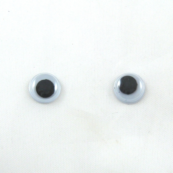 Oči plastové 10 mm - 2ks