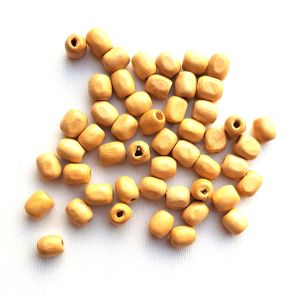 Korálky 7x6 mm světlé 50 ks