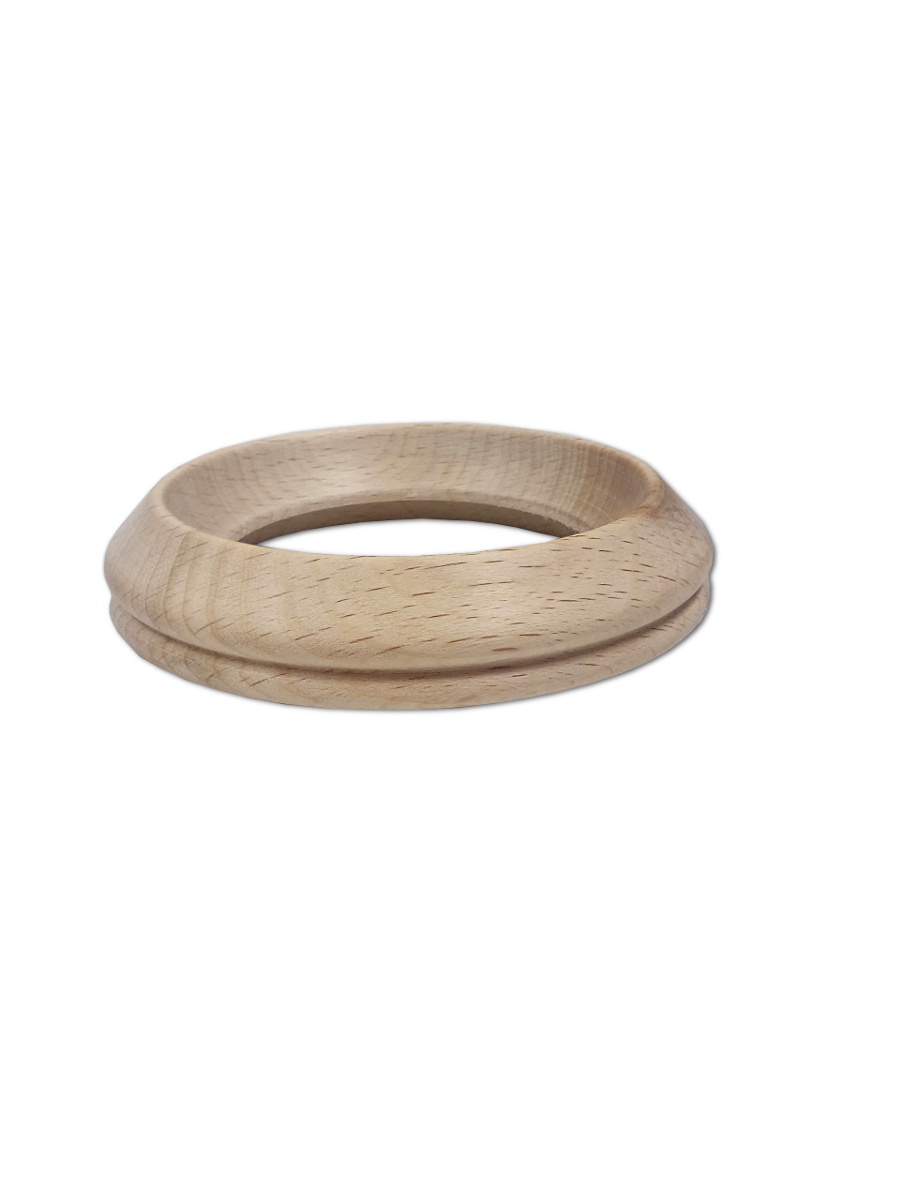 Rámeček dřevěný kulatý pr.9cm