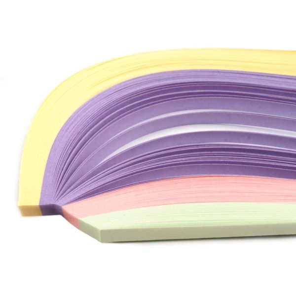 Proužky na Quilling 4mm 200ks pastelové