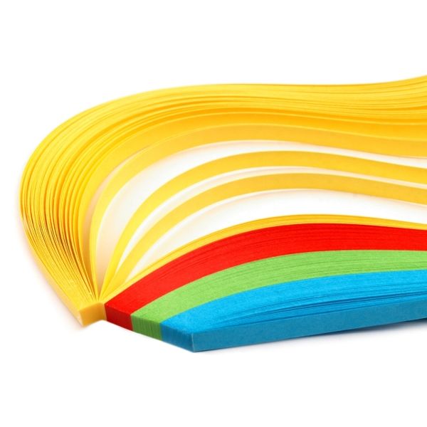 Proužky na Quilling 4mm 200ks multicolor