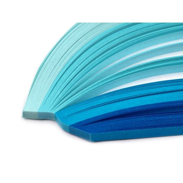 Proužky na Quilling 4mm 200ks modrá