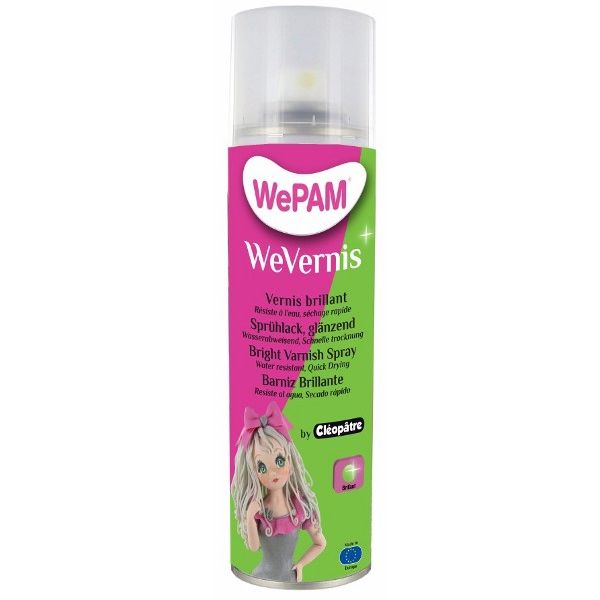 Lak ve spreji WeVernis lesklý 250 ml