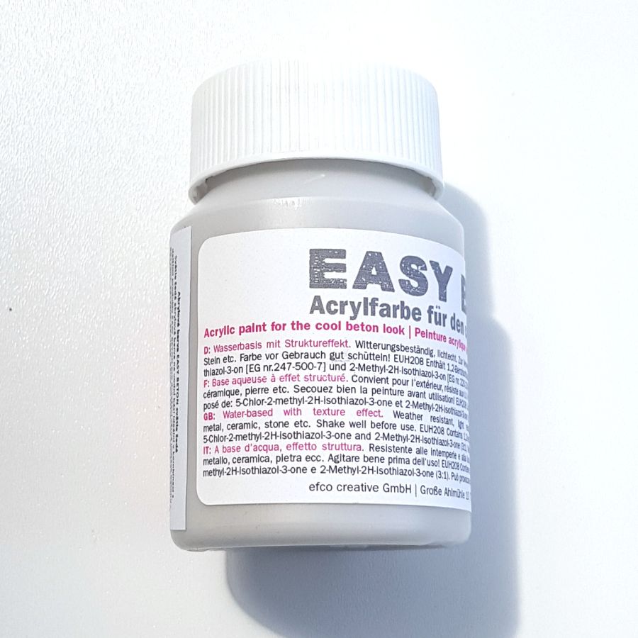 Akrylová barva EASY BETON světle šedá 100ml