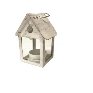 Lucerna kovová 7,5x7,5x11cm 