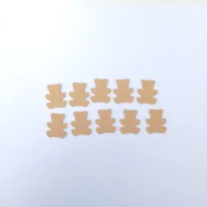 Medvídci z pěnovky světle hnědéá 25mm 10ks
