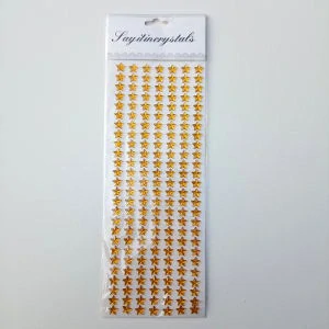 Samolepicí hvězdy - zlaté 182ks