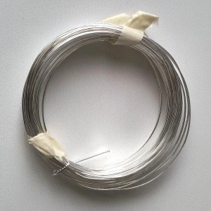 Dekorační drátek pr. 0,3mm stříbrný 10m