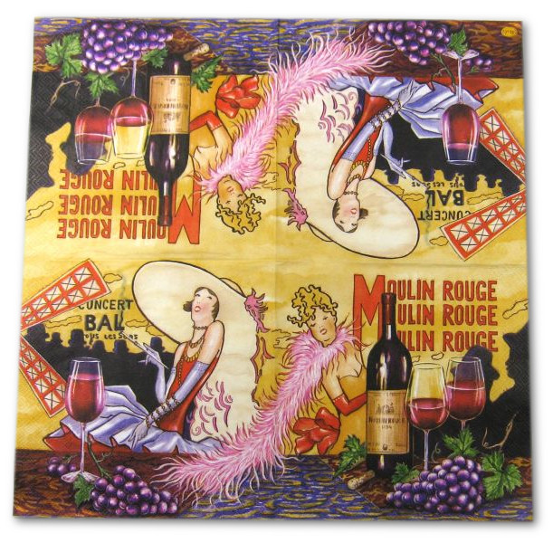 Ubrousek Moulin Rouge
