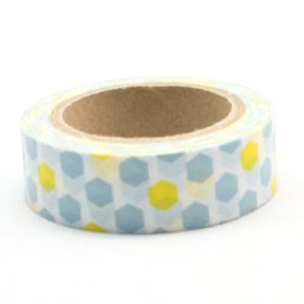 Lepící paska WASHI 15mmx10m Plástve