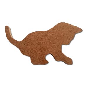 Kočka MDF 12x6,5x1,8 cm