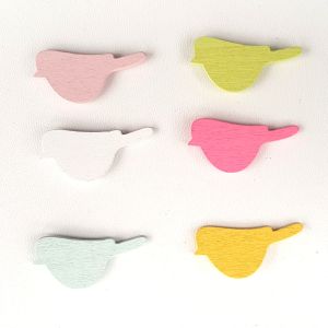 Ptáček nalepovací 2x3cm 6ks