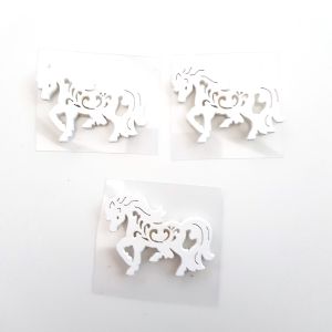 Koník dřevěný 4x3cm 3ks