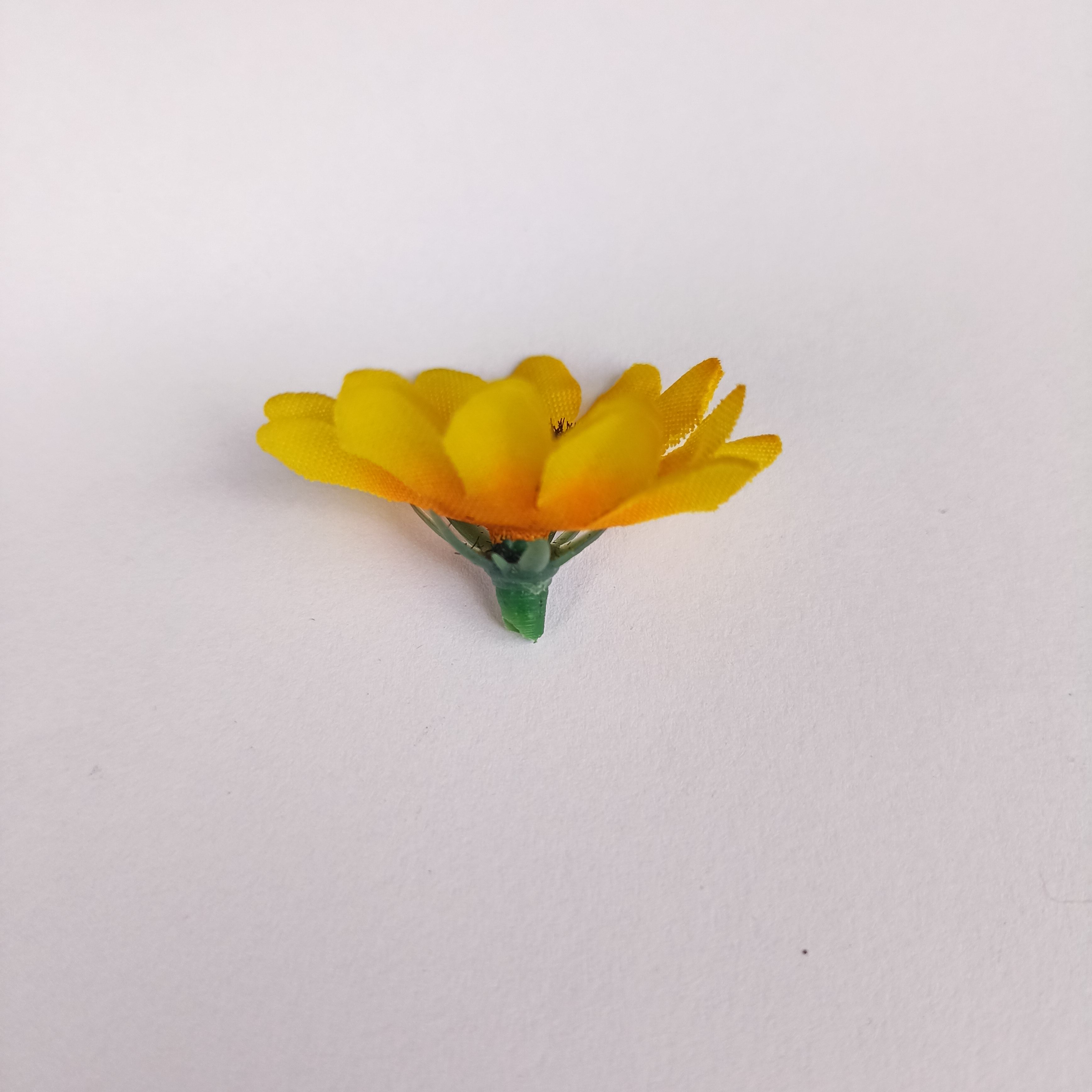 Slunečnice látková pr.3,5cm-1ks