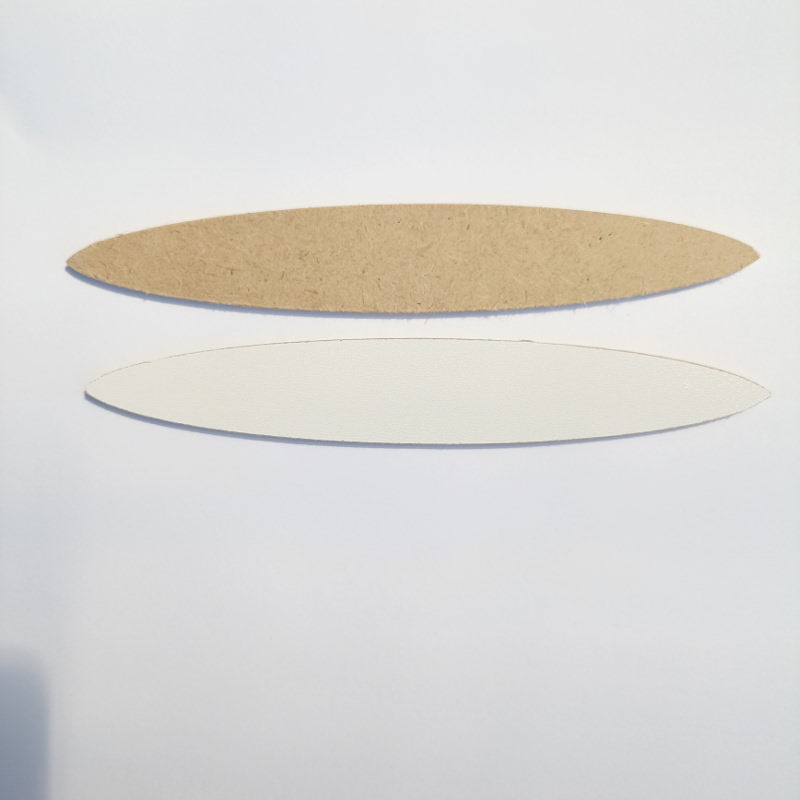 Šťítek úzký -sololak- bílý 16,3x2,5cm
