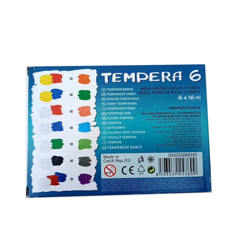 Tempery 6x16ml