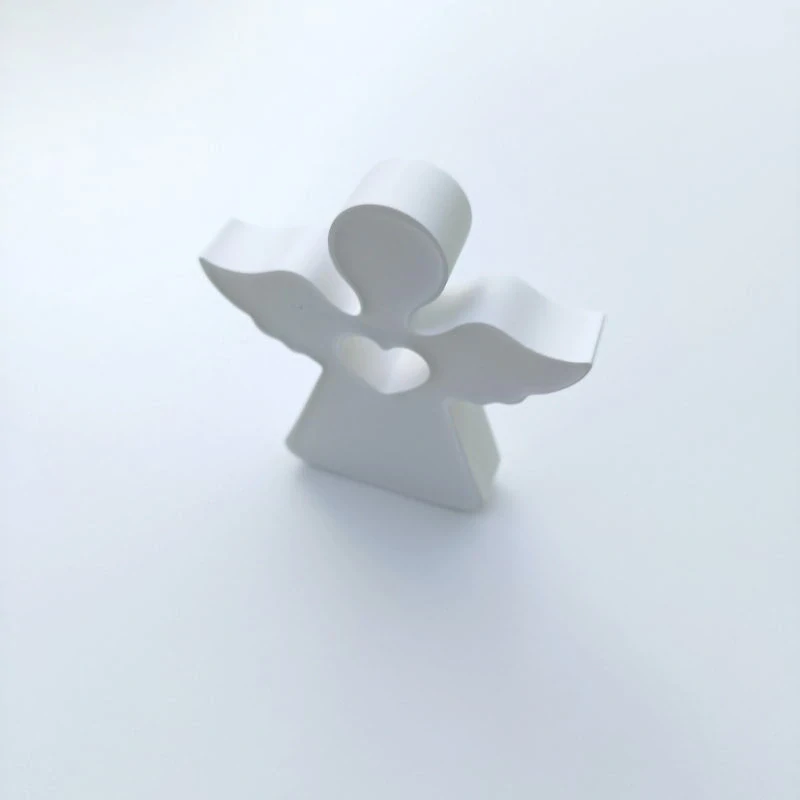 Dekorace anděl 7x7,5x1,5cm