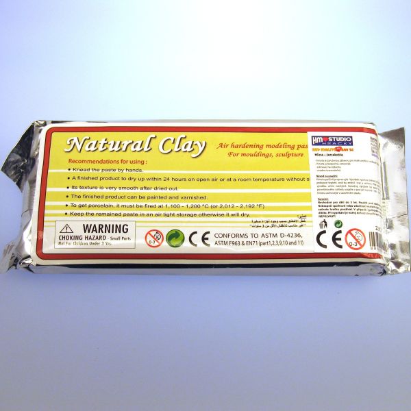 Samotvrdnoucí keramická hmota - terakota 500g