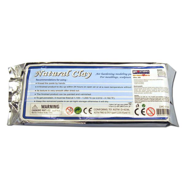 Samotvrdnoucí keramická hmota - bílá 500g