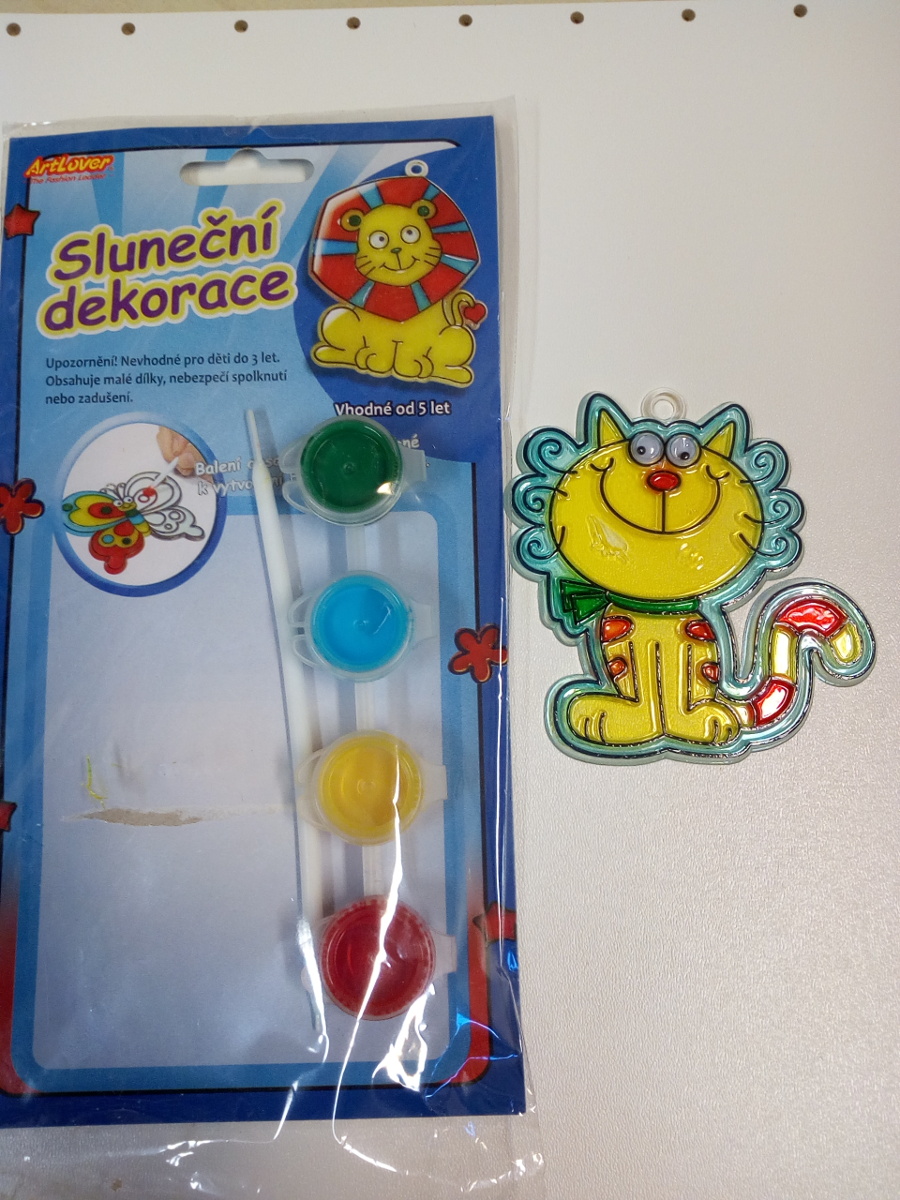 Sluneční dekorace Lev