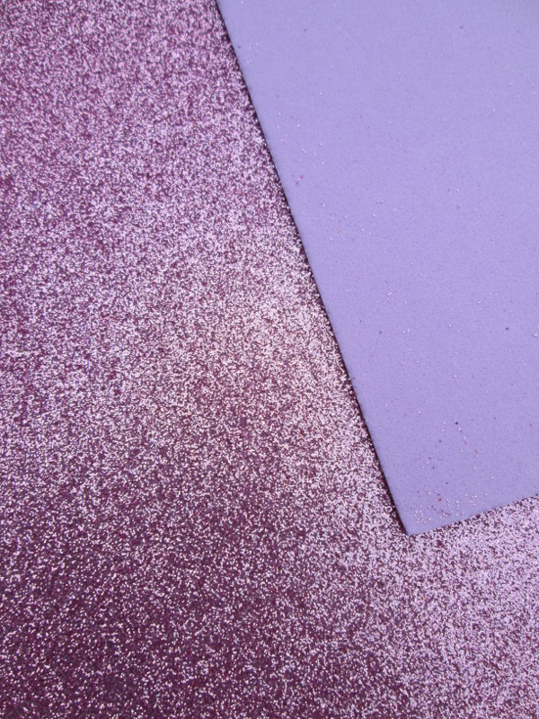Pěnovka Moosgummi 2mm 30x20cm třpyt růžová 