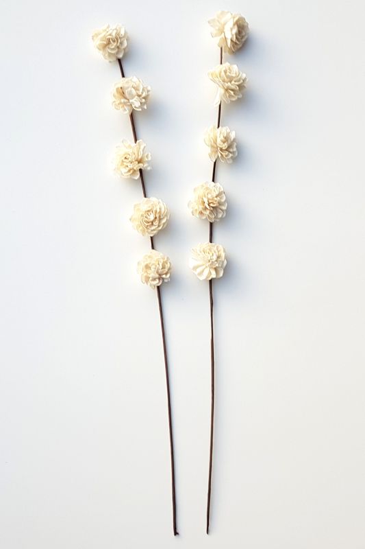 Dekorace - Sola Folded Dallya Stick 2ks