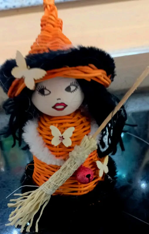 Vatová kulička 35 mm s obličejem 119AB