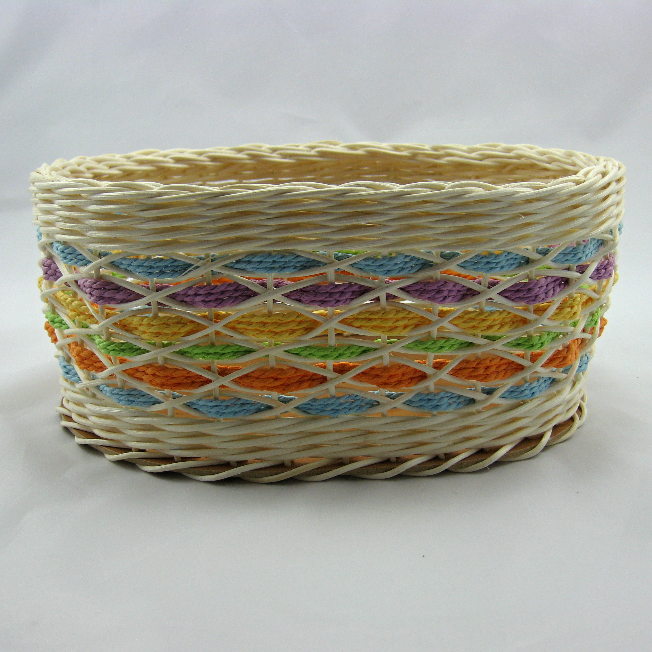 Papírový provázek světle oranžový 3 mm-velký