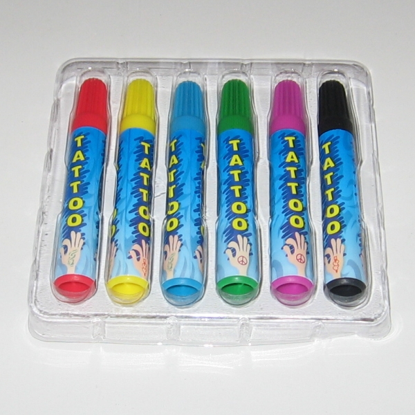 Tetovací fixy- 6 ks