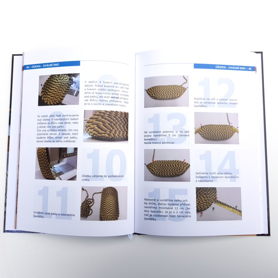 Šijeme z bavlněné šňůry