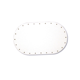 Dno – ovál 20x12cm – bílé