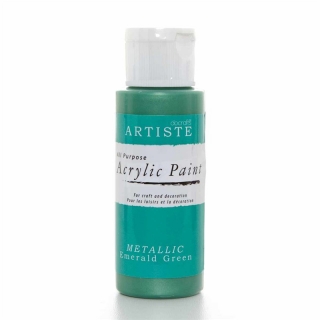 Akrylová barva ARTISTE metalická zelená 59ml