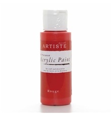 Akrylová barva ARTISTE základní rudá 59ml