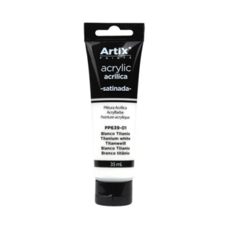 Akrylová barva Artix Paints bílá 35ml